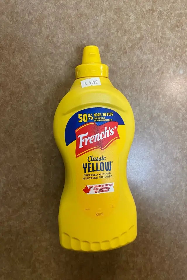 French's Classic Yellow Mustard (830 ml) | WeDoHalal Edmonton