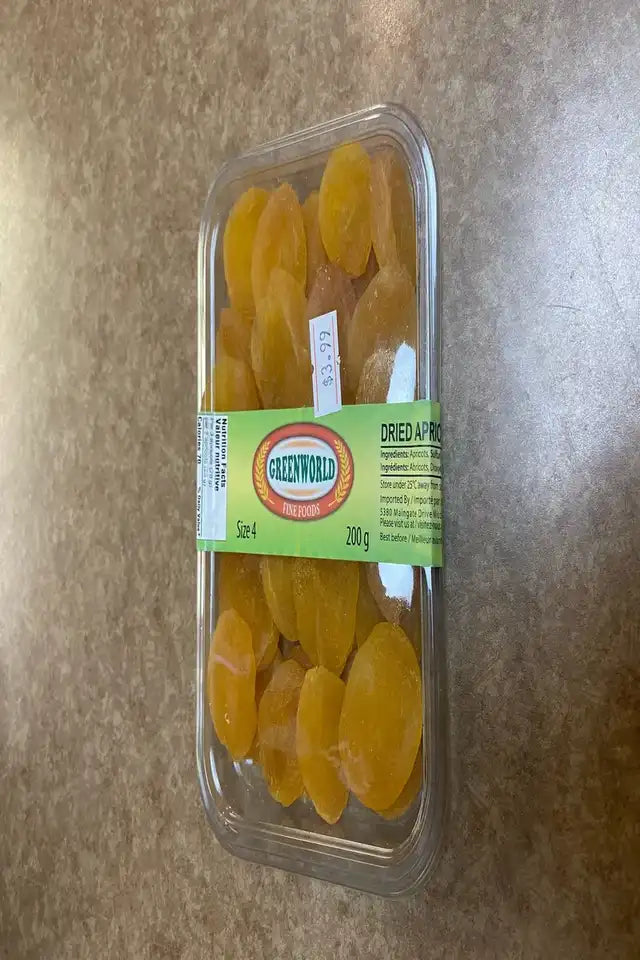 Green World Dried Apricots | WeDoHalal Edmonton