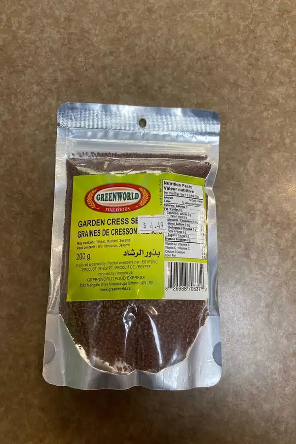 Green World Garden Cress Seeds