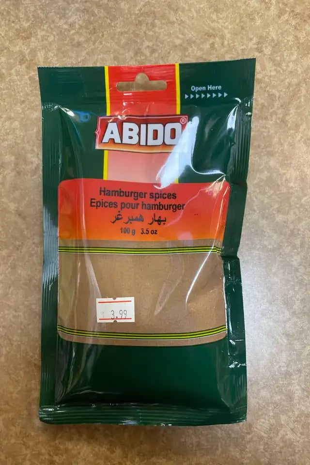 Abido Hamburger Spice Mix | WeDoHalal Edmonton