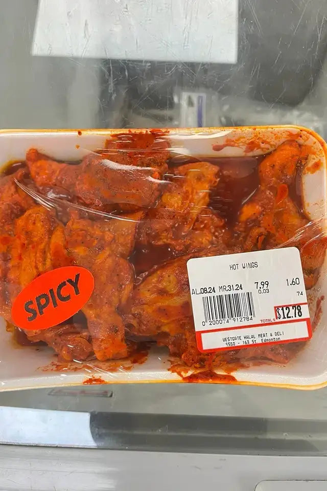 Halal Chicken Wings from Westgate Halal | WeDoHalal Edmonton