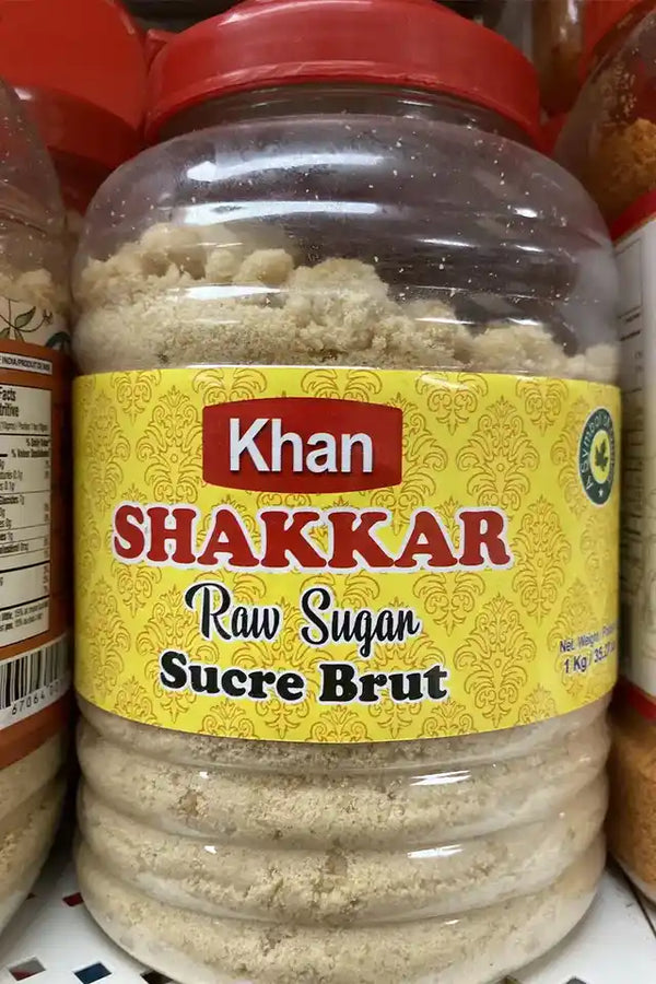 Khan Shakkar Raw Sugar (1 kg)