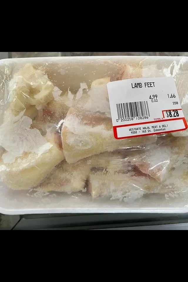Halal Lamb Feet (Trotters) from Westgate Halal | WeDoHalal Edmonton