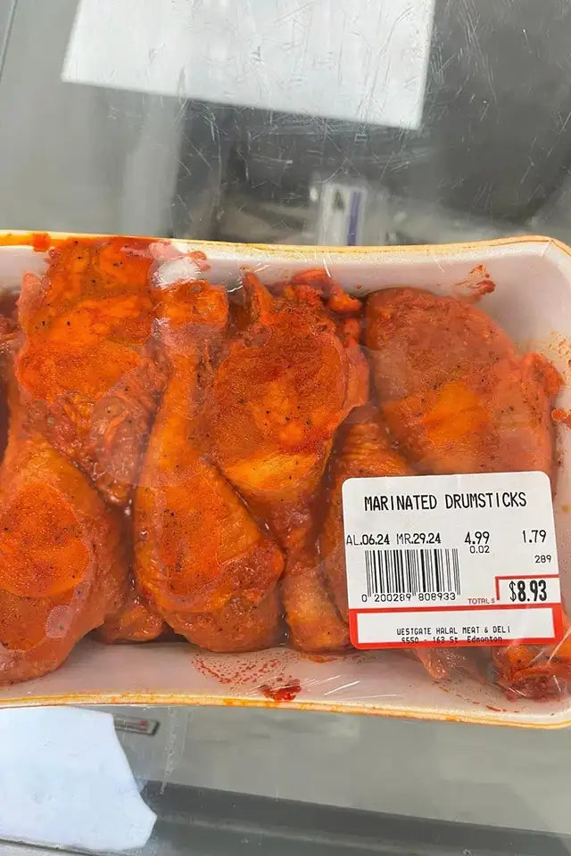 Halal Chicken Drumsticks from Westgate Halal | WeDoHalal Edmonton