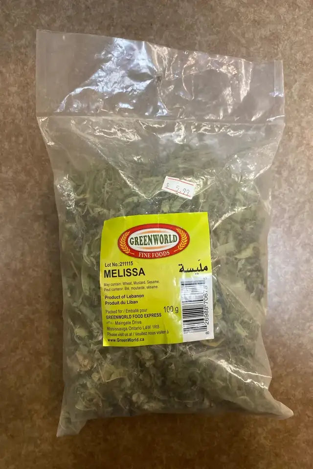 Green World Melissa (Lemon Balm) Herbal Tea | WeDoHalal Edmonton