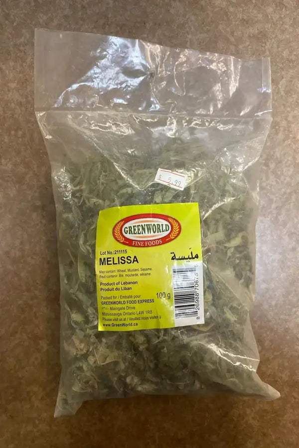 Green World Melissa (Lemon Balm) Herbal Tea
