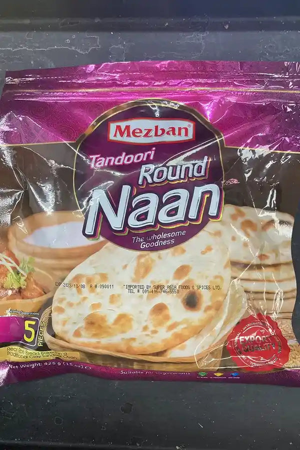 Mezban Tandoori Round Naan
