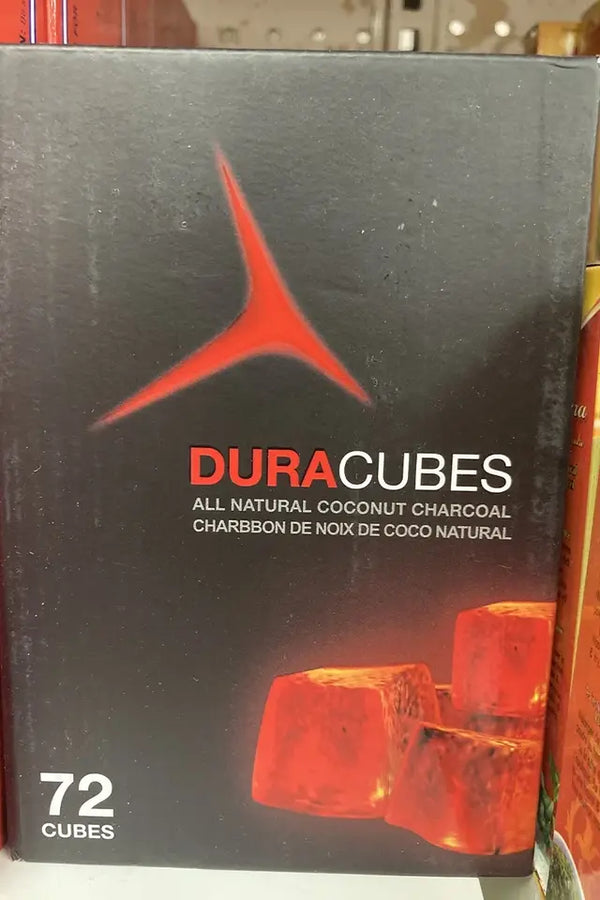 Duracubes Natural Coconut Charcoal (72 Cubes)
