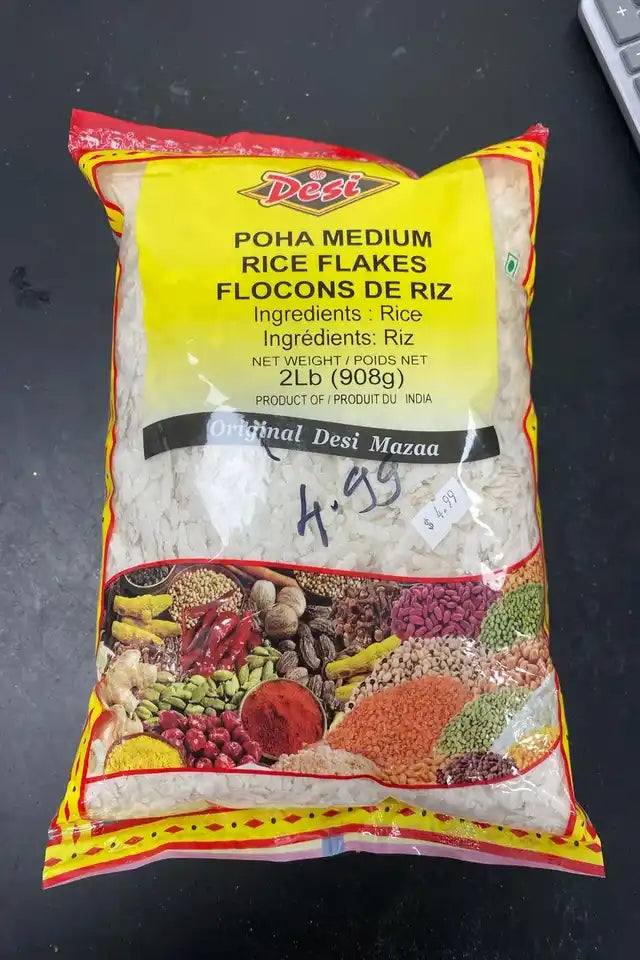 Desi Medium Poha (Rice Flakes) | WeDoHalal Edmonton