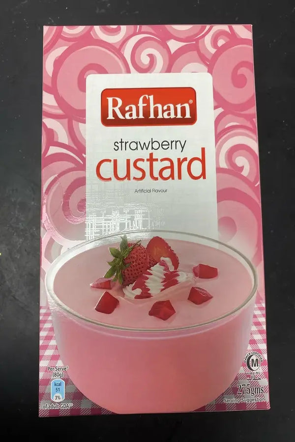 Rafhan Strawberry Custard Powder