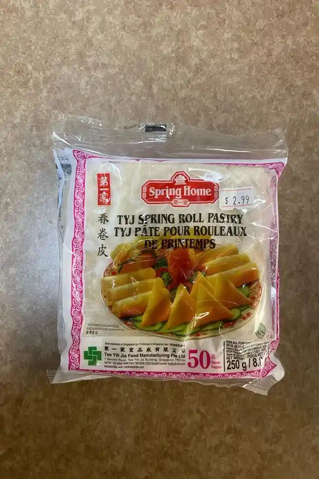 TYJ Spring Roll Pastry Sheets | WeDoHalal Edmonton