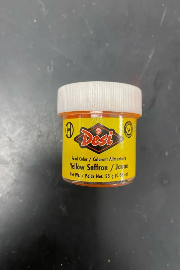 Desi Yellow Saffron Food Colour