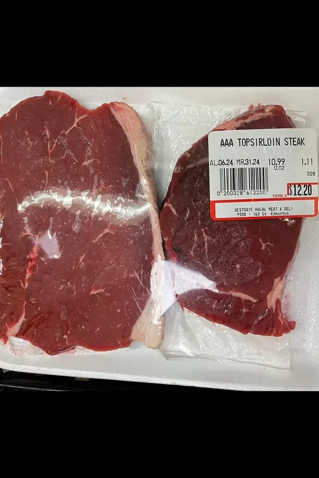 Halal Beef Steaks (Top Sirloin & Bavette) from Westgate Halal | WeDoHalal Edmonton
