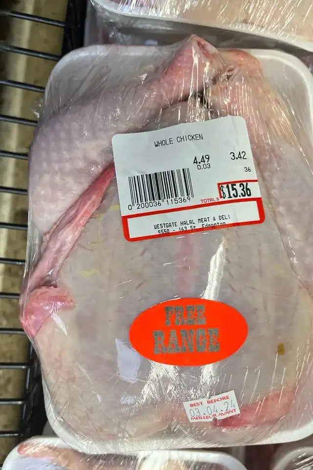 Halal Whole Chicken from Karim Meats | WeDoHalal Edmonton