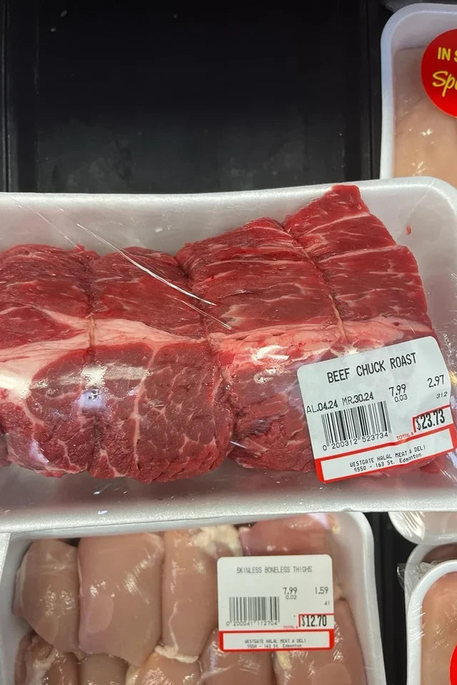Halal Beef Chuck Roast from Westgate Halal | WeDoHalal Edmonton