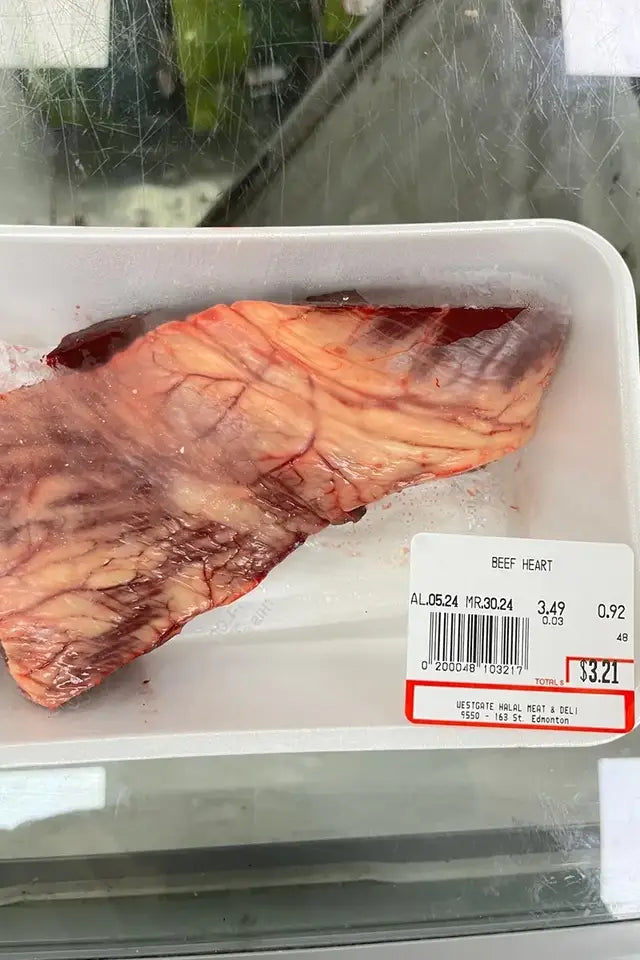 Halal Beef Heart from Westgate Halal | WeDoHalal Edmonton