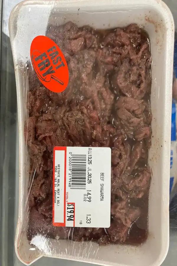 Beef Shawarma Meat