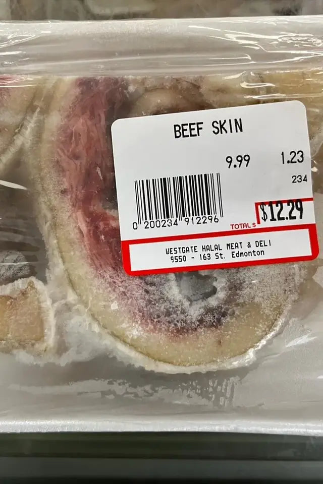Halal Beef Skin from Westgate Halal | WeDoHalal Edmonton