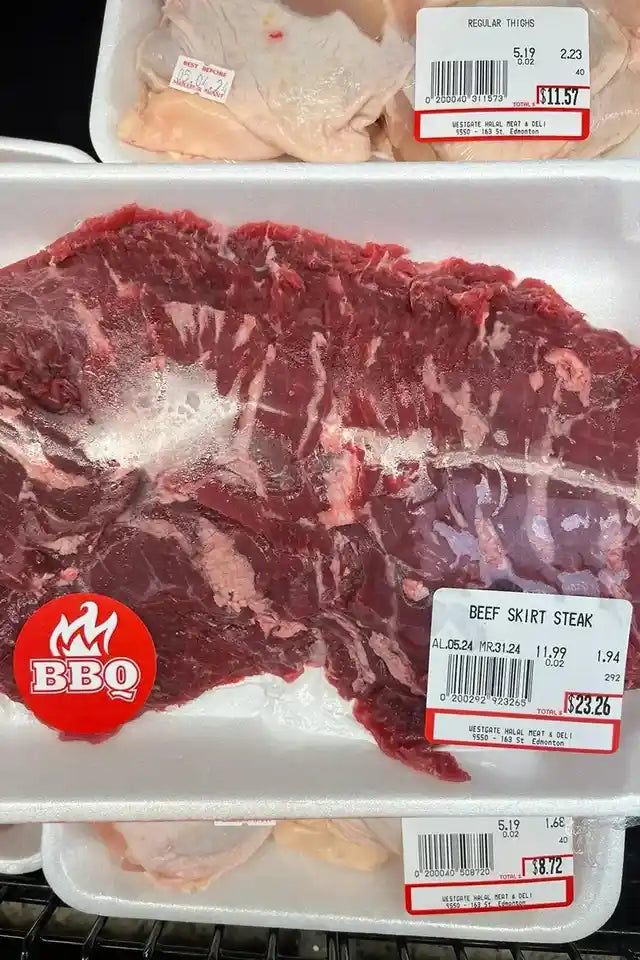 Halal Beef Skirt Steak from Westgate Halal | WeDoHalal Edmonton