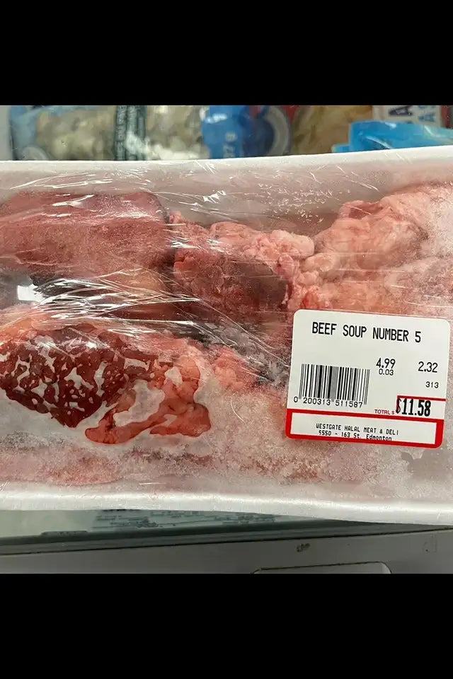 Halal Beef Soup Cut (No. 5) from Westgate Halal | WeDoHalal Edmonton