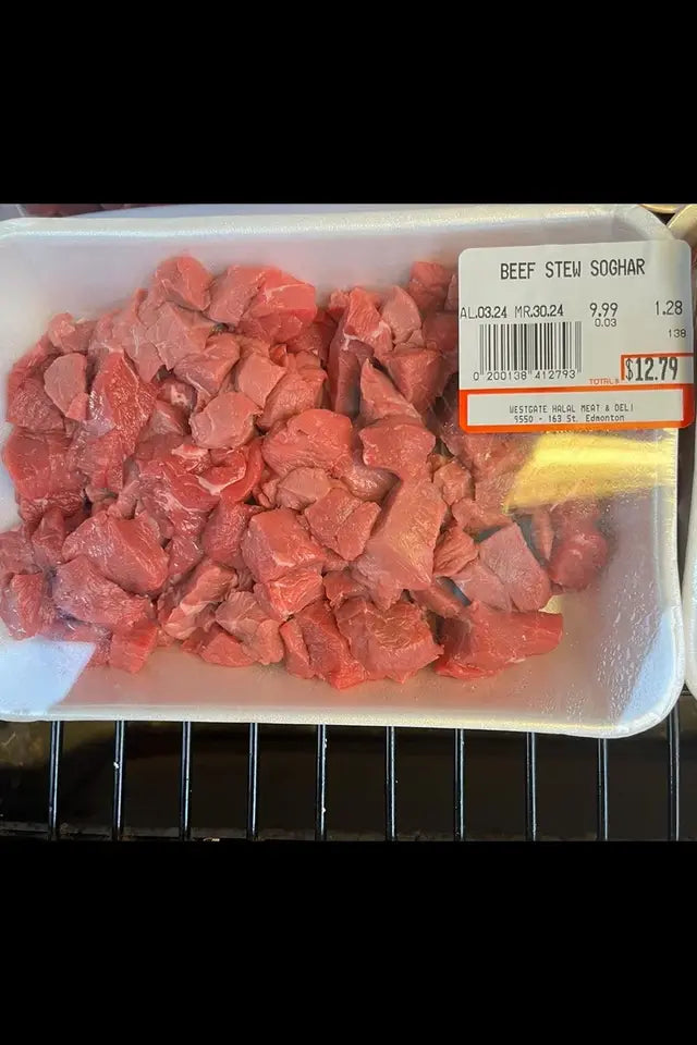 Halal Beef Stew Meat from Westgate Halal | WeDoHalal Edmonton