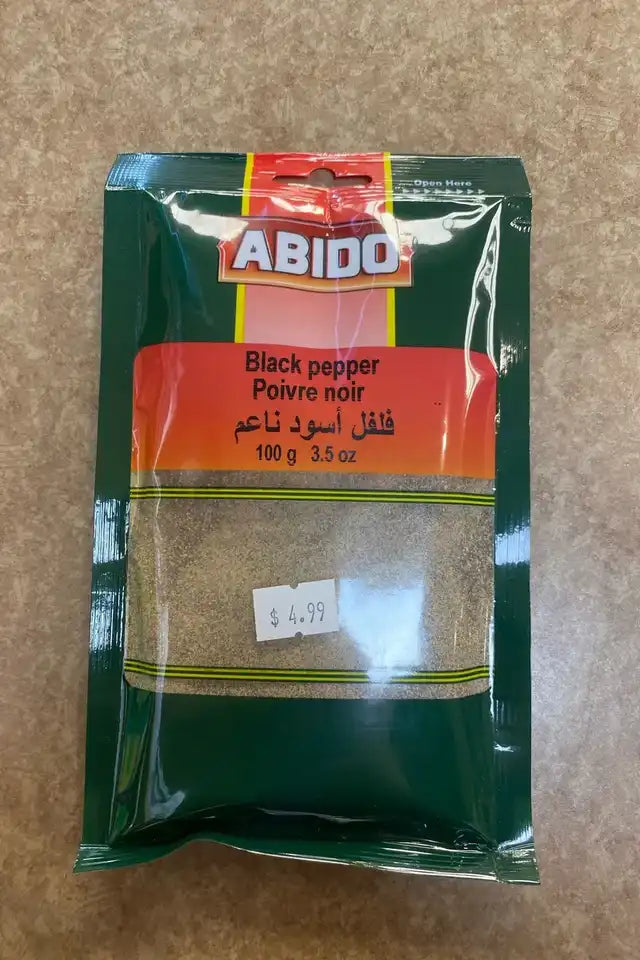 Abido Ground Black Pepper | WeDoHalal Edmonton