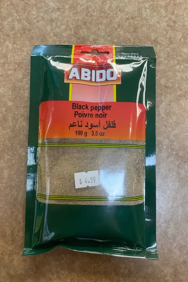 Abido Ground Black Pepper
