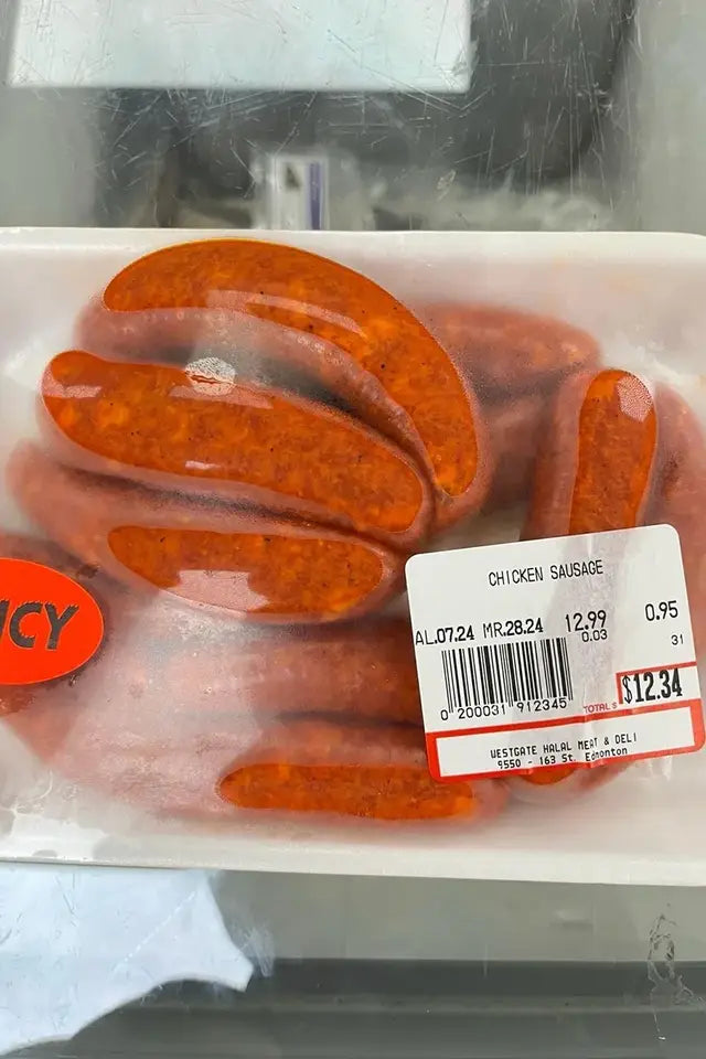 Halal Chicken Sausage from Westgate Halal | WeDoHalal Edmonton