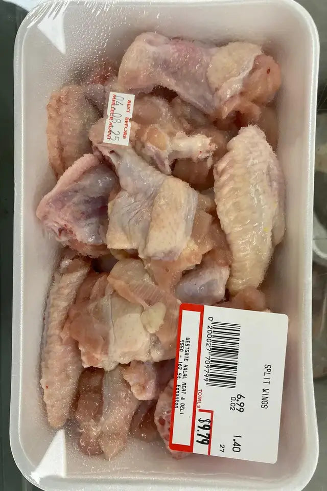 Halal Chicken Wings from Westgate Halal | WeDoHalal Edmonton