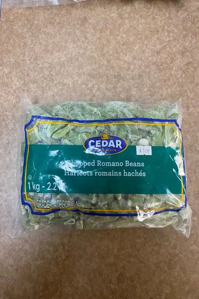 Cedar Chopped Romano Beans | WeDoHalal Edmonton