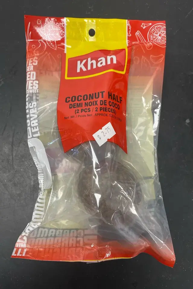 Khan Dried Coconut Halves | WeDoHalal Edmonton