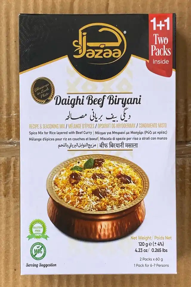 Jazaa Deghi Beef Biryani Spice Mix | WeDoHalal Edmonton