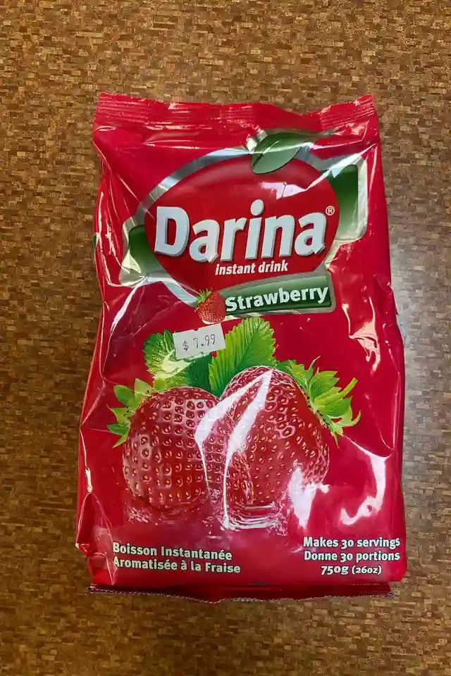Darina Instant Drink Powder, Strawberry | WeDoHalal Edmonton