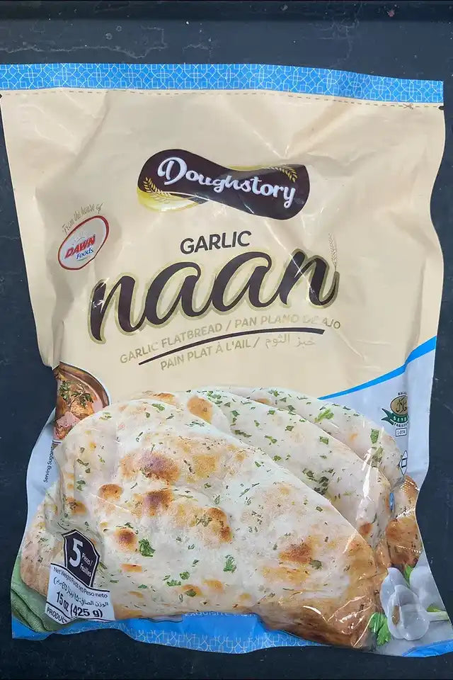Doughstory Garlic Naan | WeDoHalal Edmonton