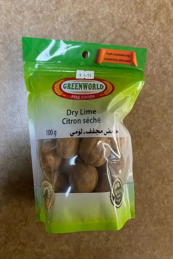 Green World Dried Lime (Loomi)