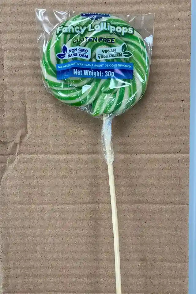 Fancy Lollipops, Green | WeDoHalal Edmonton