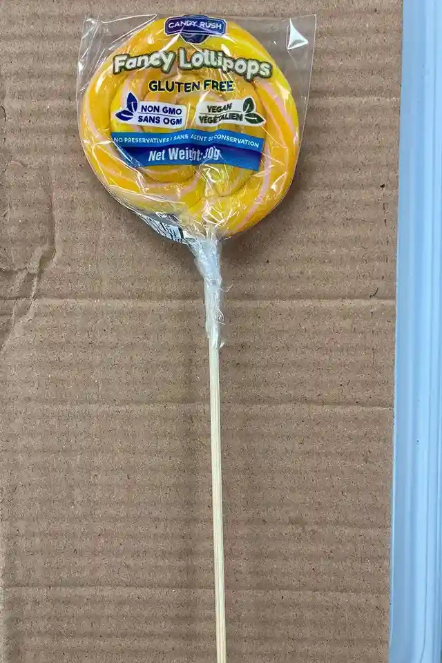 Fancy Lollipops, Yellow | WeDoHalal Edmonton