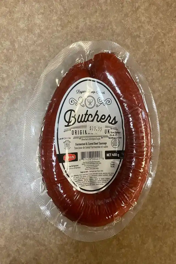 Butchers Fermented & Cured Beef Sausage (450 g)