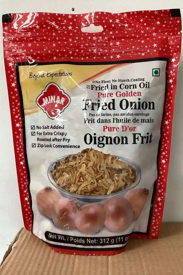 Fried Onions (No Salt, No Starch)