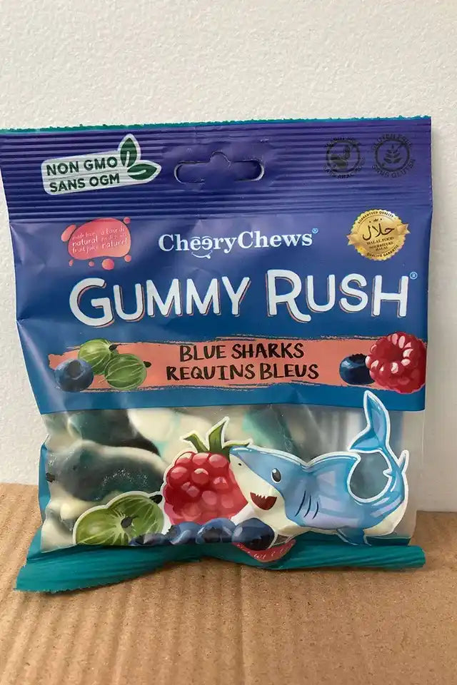 Gummy Rush Blue Sharks | WeDoHalal Edmonton