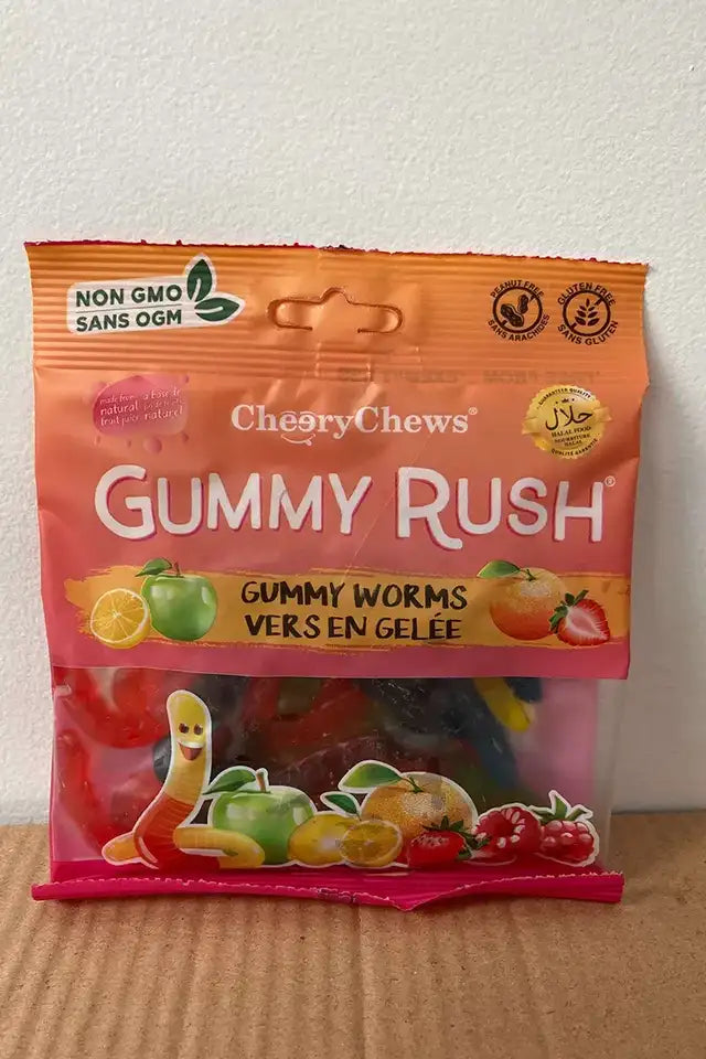 Gummy Rush Gummy Worms | WeDoHalal Edmonton