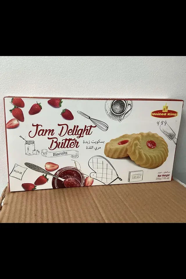 Jam Delight Butter Biscuits | WeDoHalal Edmonton