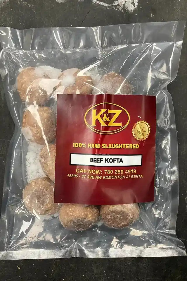 Halal K&Z Beef Kofta from Karim Meats | WeDoHalal Edmonton