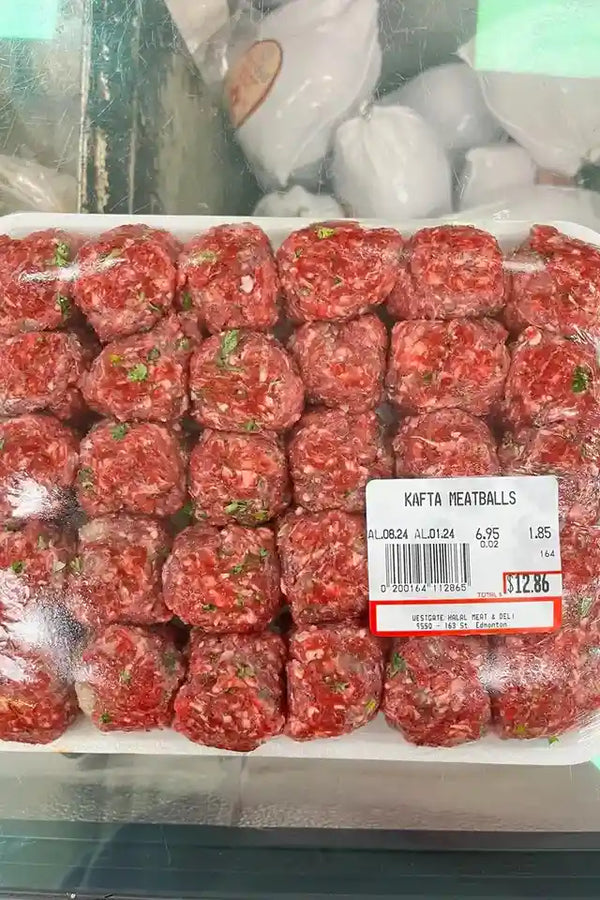 Beef Kafta Meatballs