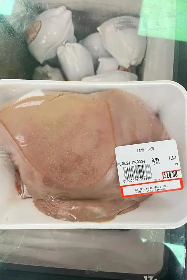 Halal Lamb Liver from Westgate Halal | WeDoHalal Edmonton