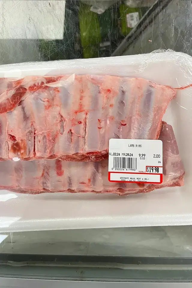 Halal Lamb Ribs from Westgate Halal | WeDoHalal Edmonton