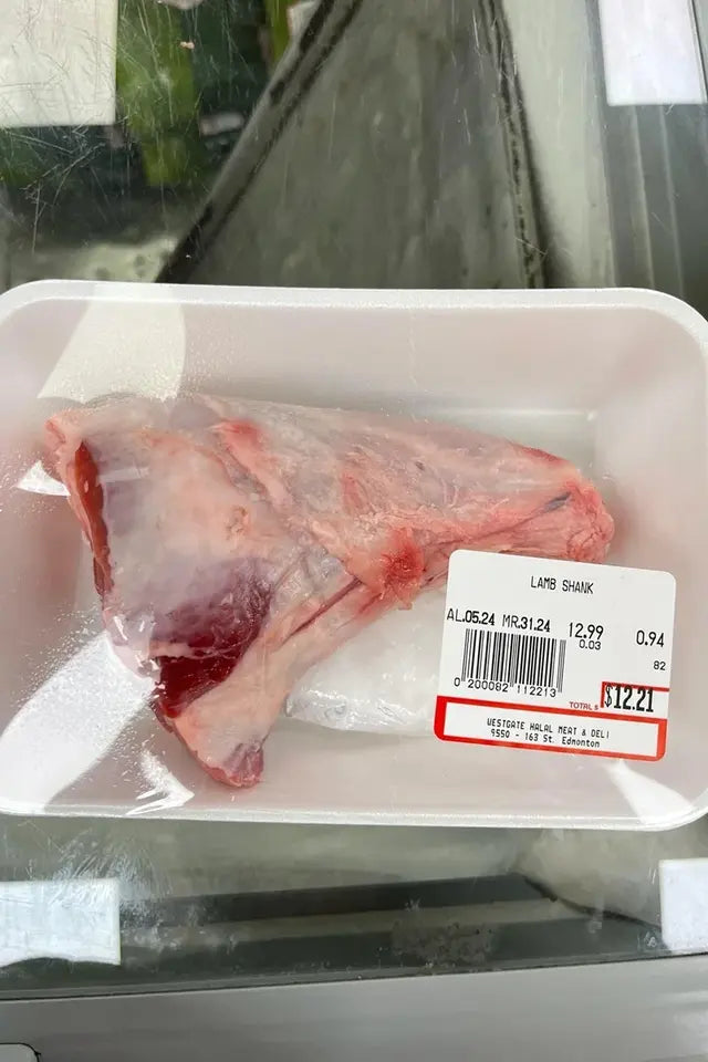 Halal Lamb Shank from Westgate Halal | WeDoHalal Edmonton