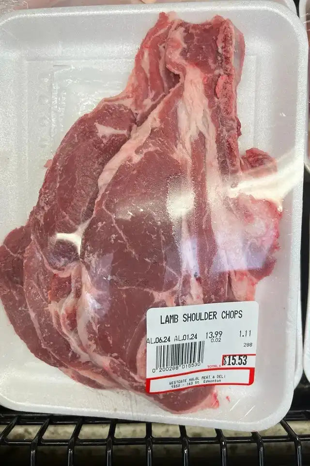 Halal Lamb Shoulder Chops from Westgate Halal | WeDoHalal Edmonton