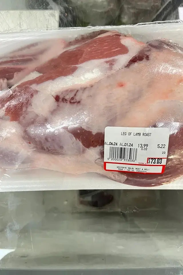 Halal Lamb Leg from Westgate Halal | WeDoHalal Edmonton