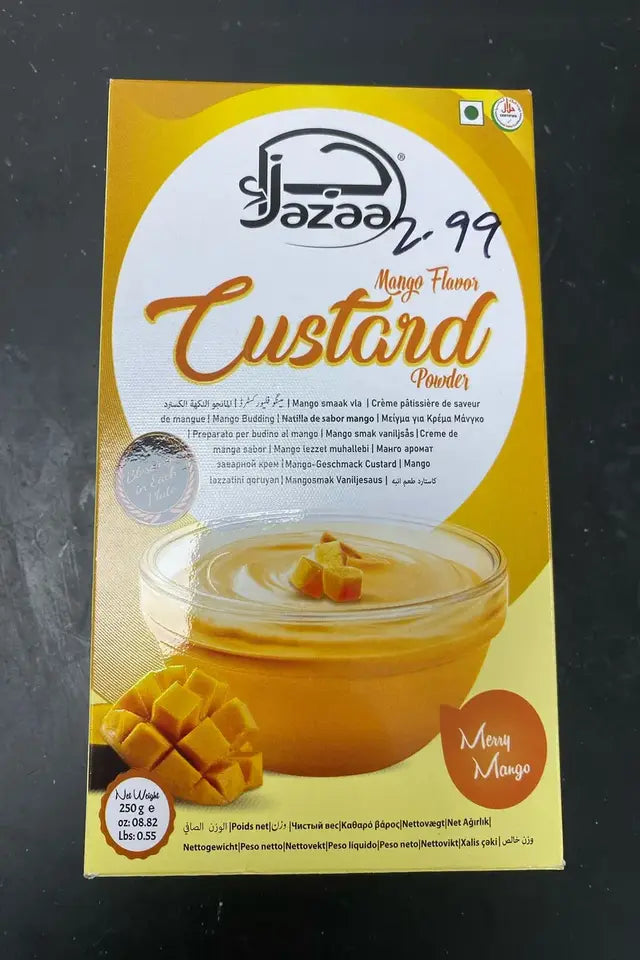 Jazaa Mango Custard Powder | WeDoHalal Edmonton